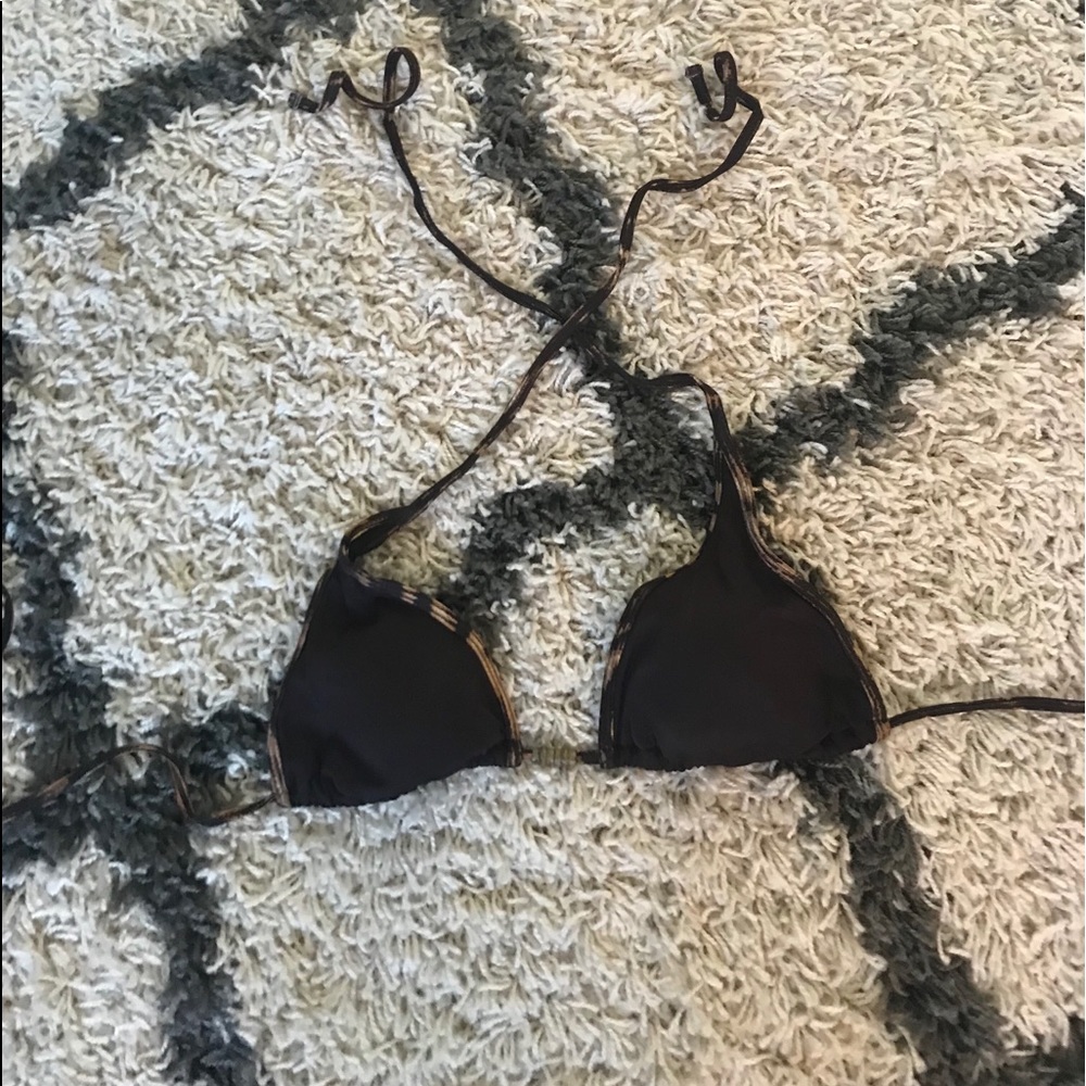 Mossimo Brown bikini top